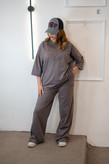 ست زنانه قواره دار طرح مدا کلاب