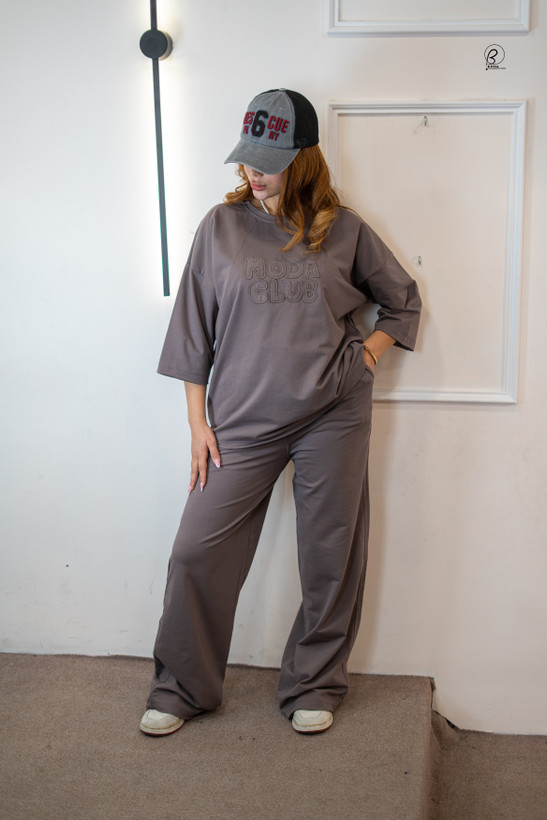 ست زنانه قواره دار طرح مدا کلاب