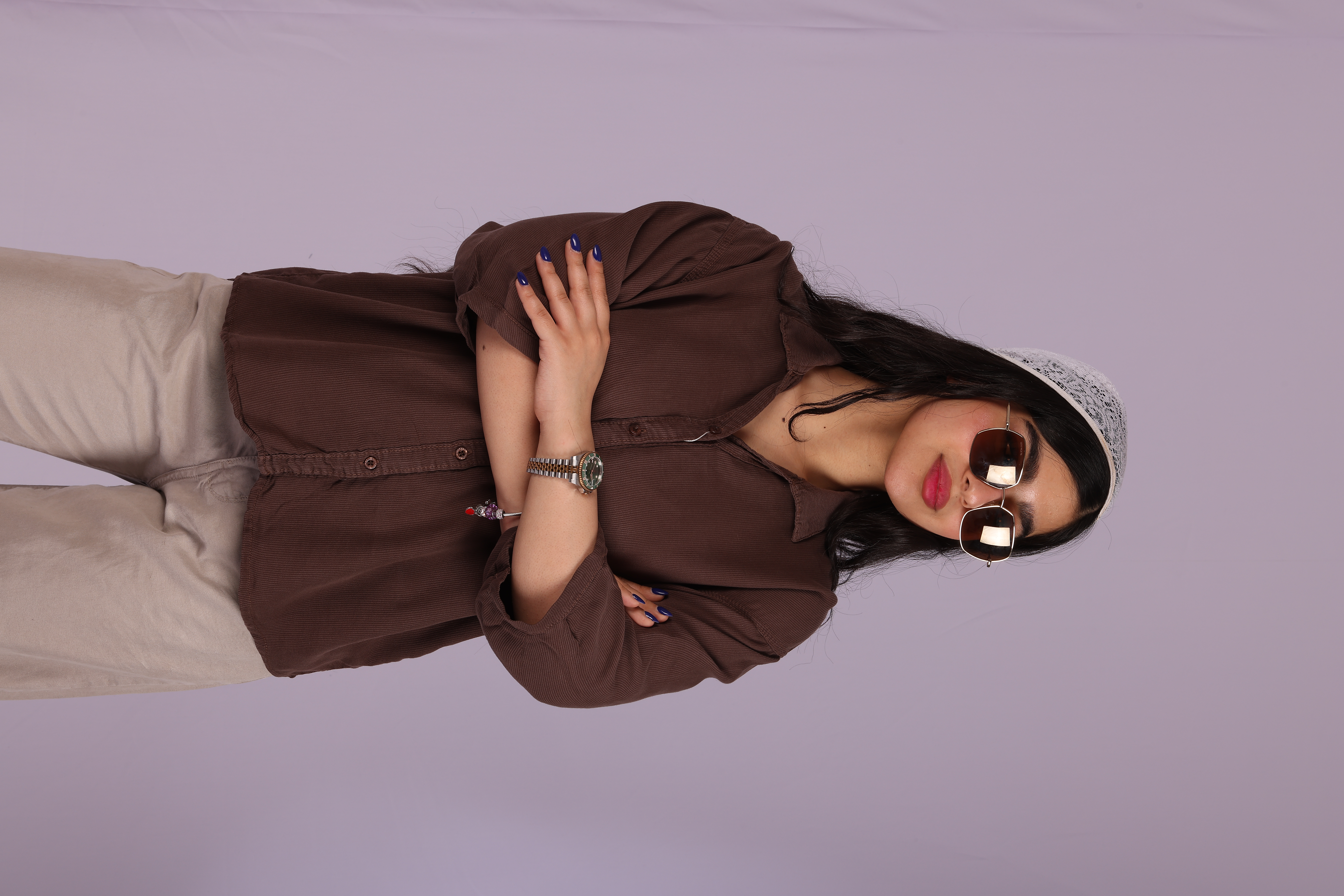 شومیز زنانه نیوسل کبریتی مدل 841